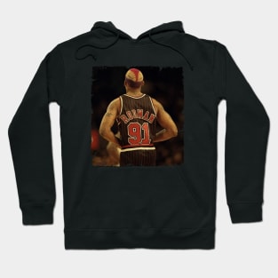 Rodman New Hairstyle Hoodie